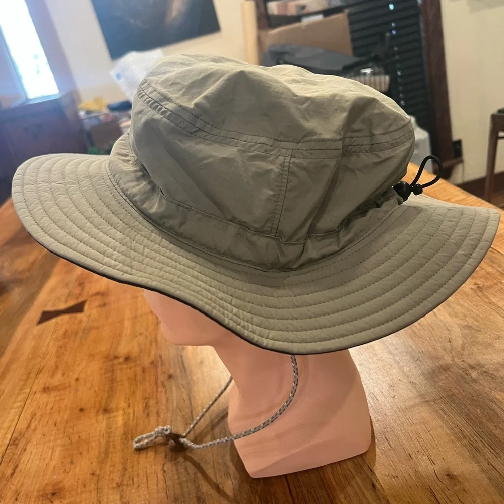 Columbia Tan Wide-Brim Hat
